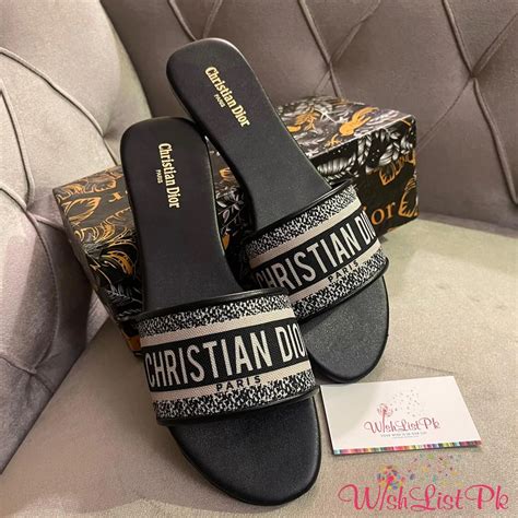 christan dior slippers|Christian Dior slippers authentic.